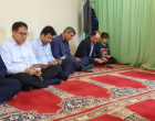 زیارت عاشورا و نماز ظهر به مناسبت شهادت امام جعفر صادق و اربعین رهبر شهید امت در دانشکده پرستاری و مامایی اردبیل
