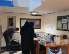 ترویج فرهنگ مطالعه با طعم ایثار و شهادت با برپایی نمایشگاه کتاب در دانشکده پرستاری و مامایی اردبیل