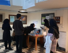 ترویج فرهنگ مطالعه با طعم ایثار و شهادت با برپایی نمایشگاه کتاب در دانشکده پرستاری و مامایی اردبیل