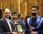 طنین لبخند و امید در جشن دانش‌آموختگی دانشجویان دانشکده  پرستاری و مامایی  ورودی ۱۴۰۱ اردبیل