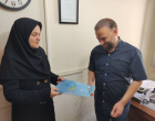 تجلیل ریاست دانشکده از همکاران به مناسبت روز کارمند