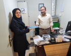 تجلیل ریاست دانشکده از همکاران به مناسبت روز کارمند