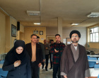 بازدید معاون فرهنگی و دانشجویی و مسئول نهاد رهبری از سلف غذاخوری دانشکده پرستاری و مامایی اردبیل