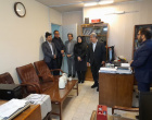 بازدید معاون آموزشی دانشگاه علوم پزشکی اردبیل از دانشکده پرستاری و مامایی اردبیل