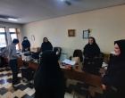 دیدار و تبریک صمیمانه رئیس دانشکده با اعضای هیئت علمی و کارکنان به مناسبت روز پرستار ولادت حضرت زینب (س)