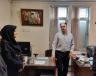 دیدار و تبریک صمیمانه رئیس دانشکده با اعضای هیئت علمی و کارکنان به مناسبت روز پرستار ولادت حضرت زینب (س)