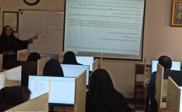 کارگاه رگرسیون با تدریس خانم دکتر معصومه محمدی