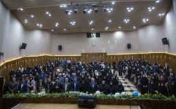 تقدیر از اساتید مامایی در مراسم گرامیداشت روز ماما در دانشگاه علوم پزشکی اردبیل