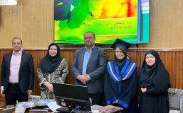 جلسه دفاع نهایی از پایان نامه خانم وحیده دریان، دانشجوی محترم کارشناسی‌ارشد پرستاری داخلی-جراحی