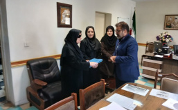 تجلیل از روشندل دانشکده پرستاری و مامایی به مناسبت روز جهانی عصای سفید