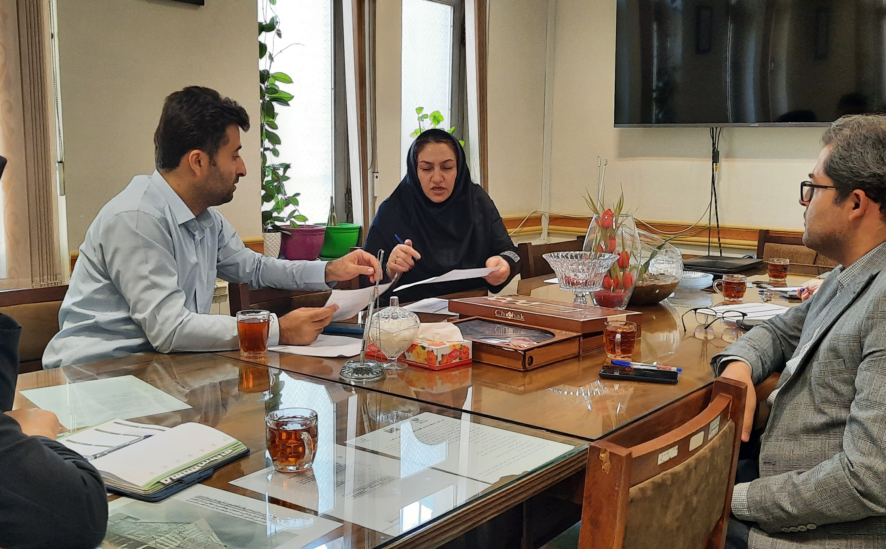 برگزاری نشست هماهنگی ستاد امتحانات پایان نیمسال دوم ۱۴۰۵-۱۴۰۴ دانشکده