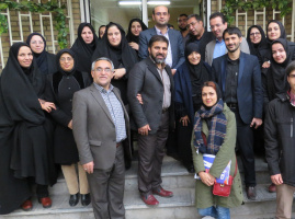 بازدید مادر پرستاری ایران از دانشکده پرستاری و مامایی اردبیل