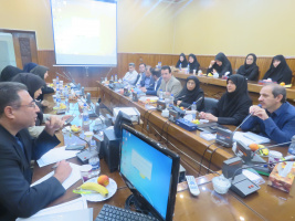 بازدید پروفسور زمان زاده عضو محترم بورد پرستاری وزارت بهداشت و هیئت همراه از دانشکده پرستاری و مامایی