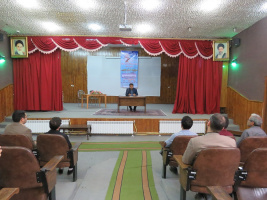 مراسم انتخابی مسابقات کشوری قرآن کریم توسط هیئت نظام پرستاری استان اردبیل