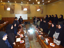 مراسم تکریم خانم دکتر زهرا تذکری عضو هیئت علمی دانشکده پرستاری و مامایی