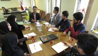 اولین نشست مشترک ریاست محترم دانشکده پرستاری ومامایی با اعضای شورای صنفی این دانشکده