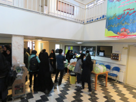 برپایی ایستگاه صلواتی به مناسبت آغاز ولایت و امامت حضرت ولی عصر(عج) در دانشکده پرستاری و مامایی