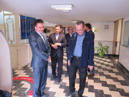 بازدید معاونت محترم توسعه مدیریت و منابع دانشگاه از دانشکده پرستاری و مامایی اردبیل