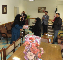 مراسم تکریم همکاران واحد خدمات دانشکده پرستاری و مامایی به مناسبت روز کارگر