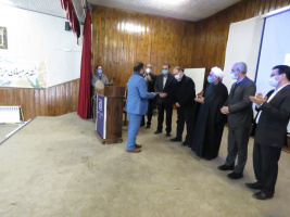 مراسم تکریم و معارفه روسای قدیم و جدید دانشکده پرستاری ومامایی برگزار شد