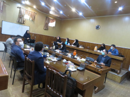 جلسه دفاع از پایان نامه خانم زهرا اسدی فر دانشجوی کارشناسی ارشد پرستاری مراقبت های ویژه