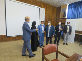 مراسم تودیع و معارفه کارگزین دانشکده پرستاری و مامایی