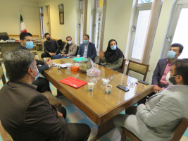 : بازدید کارشناسان کمیته تحقیقات دانشجویی وزارت بهداشت و درمان آموزش علوم پزشکی از کمیته تحقیقات دانشجویی دانشکده پرستاری و مامایی اردبیل