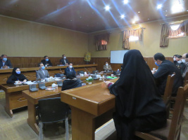 جلسه بازبینی و بررسی مستندات مربوط به سنجه های اعتبار بخشی