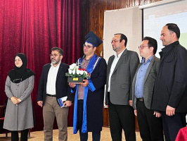 جلسه دفاع از پایان نامه آقای مسعود سعیدیان دانشجوی کارشناسی ارشد پرستاری داخل جراحی