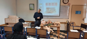 برگزاری کارگاهCPR  دانشجویان کارشناسی ارشد