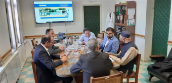 نشست مشترک همکاری های علمی، دانشکده پرستاری و مامایی با دانشگاه محمدعلی جناح کراچی پاکستان