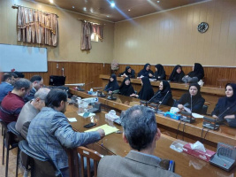 جلسه کمیته عفاف و حجاب