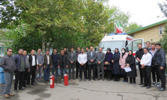 کارگاه آموزش عمومی اطفاء حریق در دانشکده پرستاری ومامایی اردبیل برگزار شد