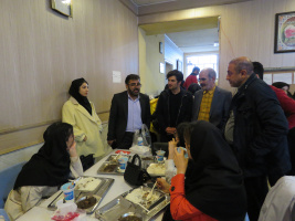 بازید از سلف دانشکده پرستاری و مامایی اردبیل