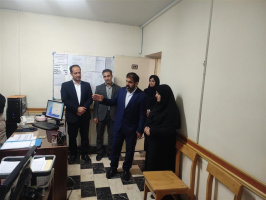 بازدید معاون آموزشی دانشگاه از دانشکده پرستاری و مامایی اردبیل