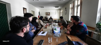 نشست ریاست و معاونت آموزشی دانشکده با نمایندگان دانشجویان