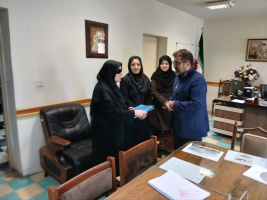 تجلیل از روشندل دانشکده پرستاری و مامایی به مناسبت روز جهانی عصای سفید