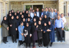 مراسم تکریم خانم زهرا آزادی مسئول امور دانشجوئی دانشکده پرستاری و مامایی