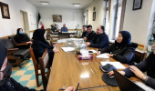 برگزاری جلسه کمیته ارزیابی دفتر توسعه آموزش دانشکده با موضوع تحلیل و ارزیابی نهایی آزمون‌های نیمسال دوم 1404-1403