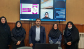 جلسه دفاع از پایان‌نامه خانم فرناز عزیزی دانشجوی کارشناسی ارشد پرستاری کودکان