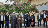 بازدید نماینده محترم نهاد رهبری از دانشکده پرستاری و مامایی اردبیل