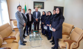 تقدیر رئیس دانشگاه علوم پزشکی اردبیل از رئیس اداره آموزش دانشکده پرستاری و مامایی اردبیل