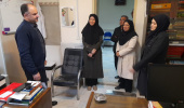 بازدید معاون آموزشی دانشگاه علوم پزشکی اردبیل از دانشکده پرستاری و مامایی اردبیل
