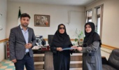 تقدیر از همکار روشندل دانشکده پرستاری و مامایی به مناسبت روز جهانی عصای سفید