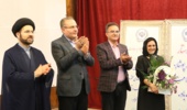 تجلیل از دو همکار ارجمند دانشکده، سرکار خانم دکتر عفت مظاهری و سرکار خانم رافت کاظم‌زاده، به مناسبت بازنشستگی